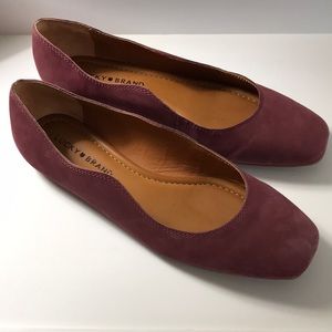 Lucky Brand Women’s Suede Flats Mauve Size 9 M